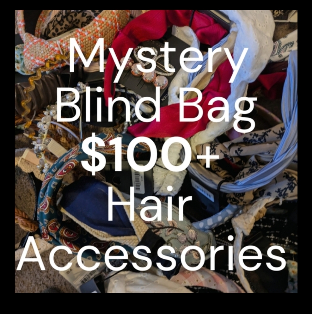 Over $100 of new Head Bands & Hair Accessories Mystery Blind Bag! Nwt